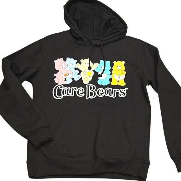 Care Bears Vintage Rainbow Bears Hooded Sweatshirt - Picture 6 of 6